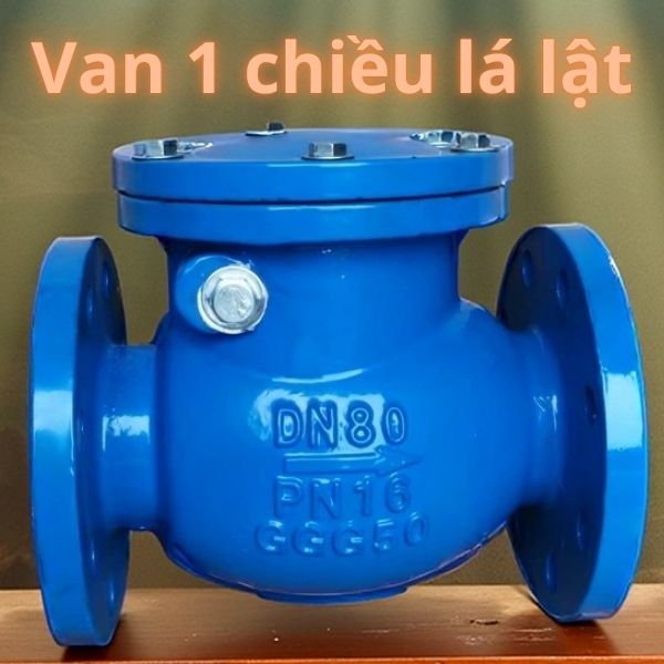 Van 1 chiều lá lật
