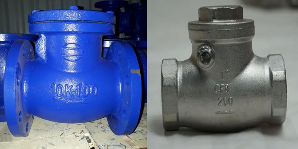 Van 1 chiều lá lật