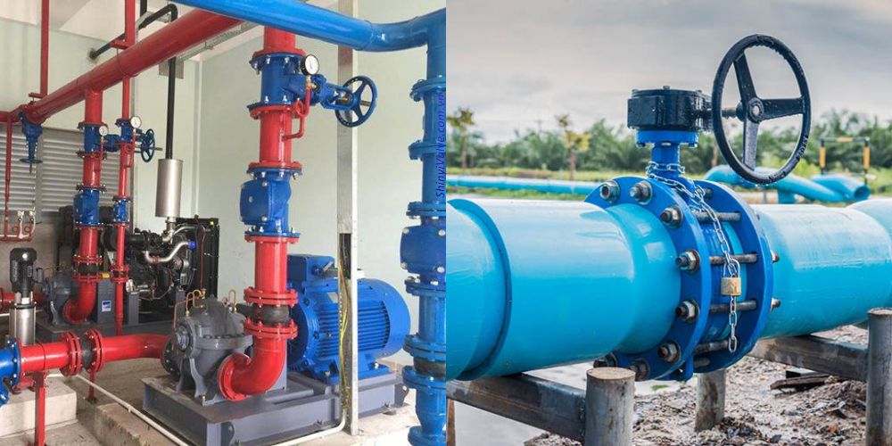 các loại van khóa nước