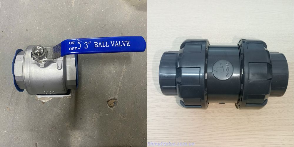 các loại van khóa nước