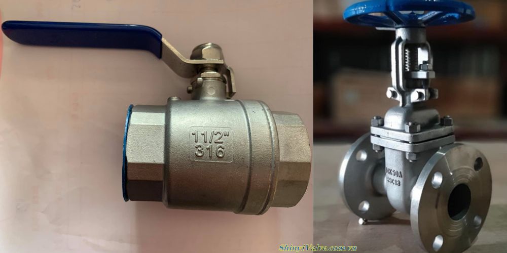 các loại van khóa nước