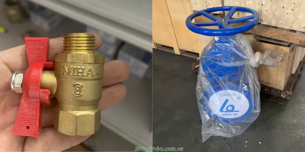 các loại van khóa nước