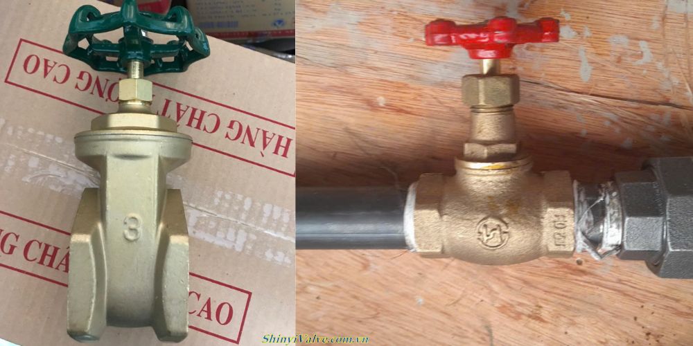 các loại van khóa nước