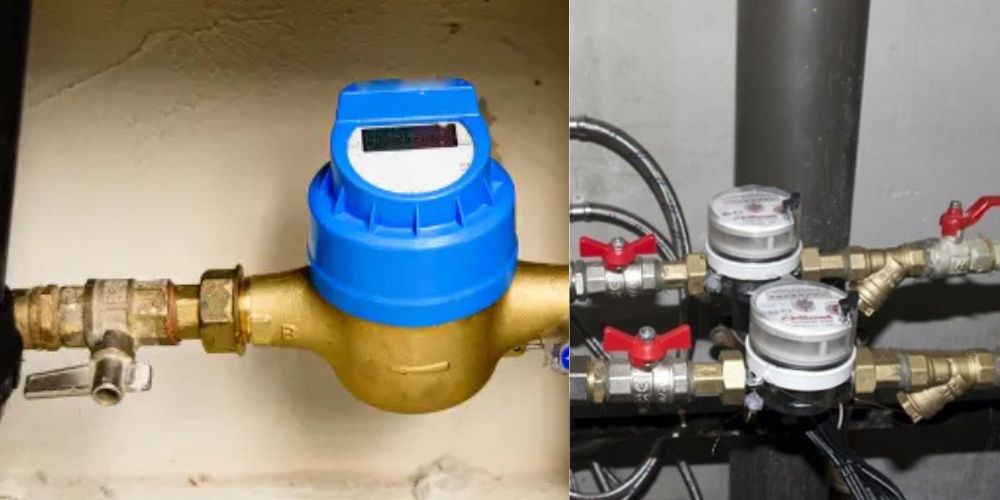 Khóa van đồng hồ nước