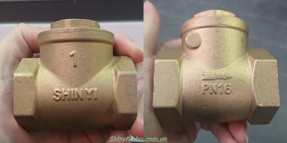 van 1 chiều đồng lá lật