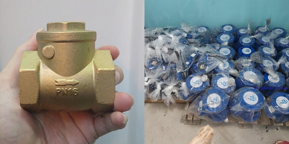 Van 1 chiều lá lật