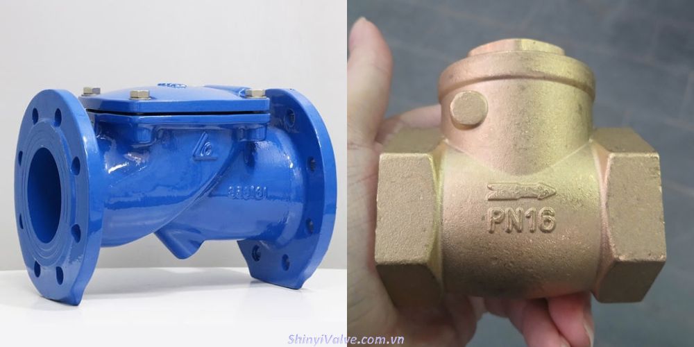 Van 1 chiều lá lật