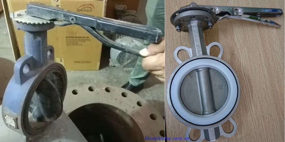 van bướm tay gạt