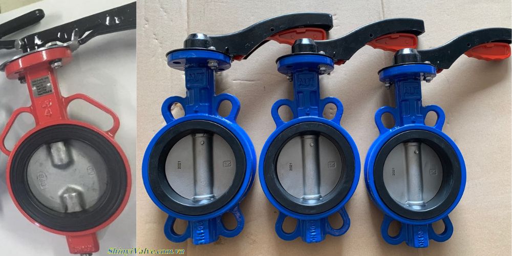 van bướm tay gạt dn100