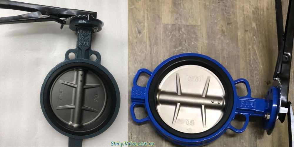 van bướm tay gạt dn200