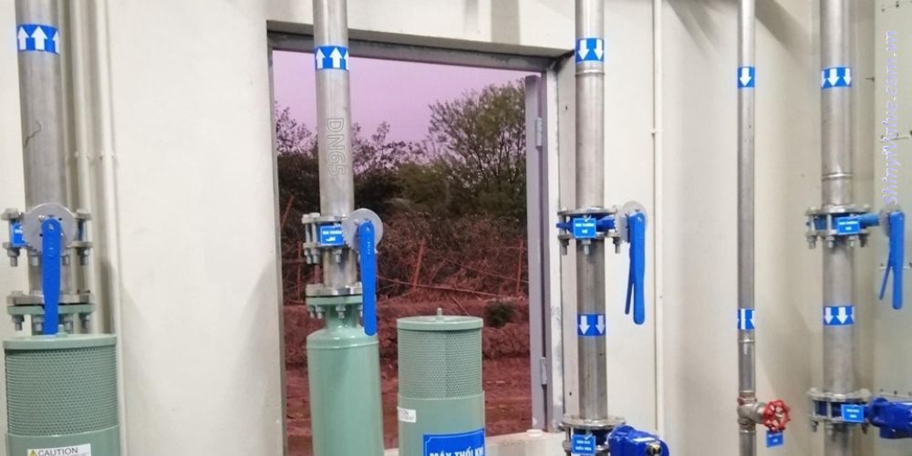 van bướm tay gạt dn65