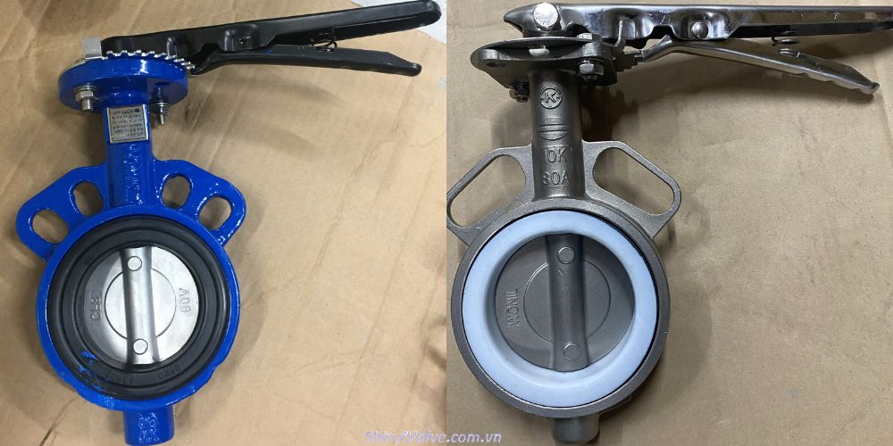 van bướm tay gạt dn80