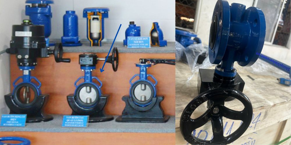 van bướm tay quay