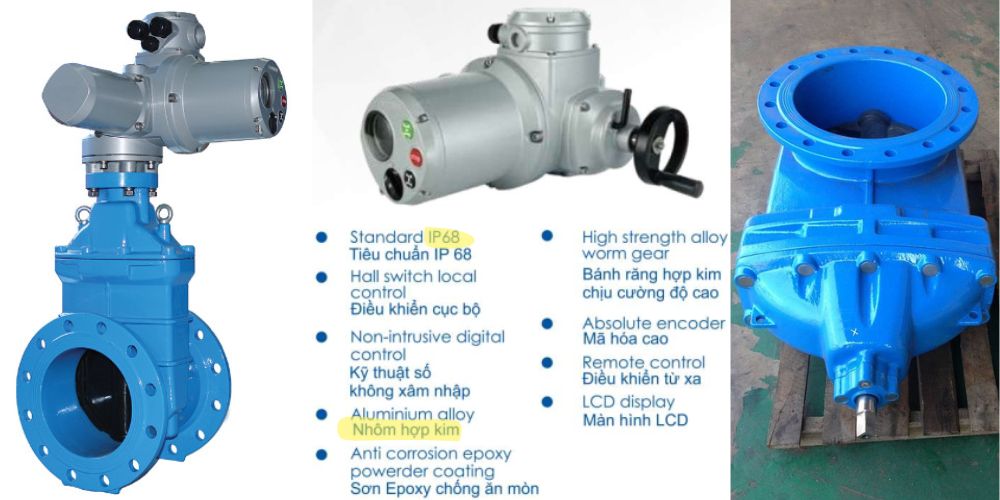 van cổng động cơ điện shinyi