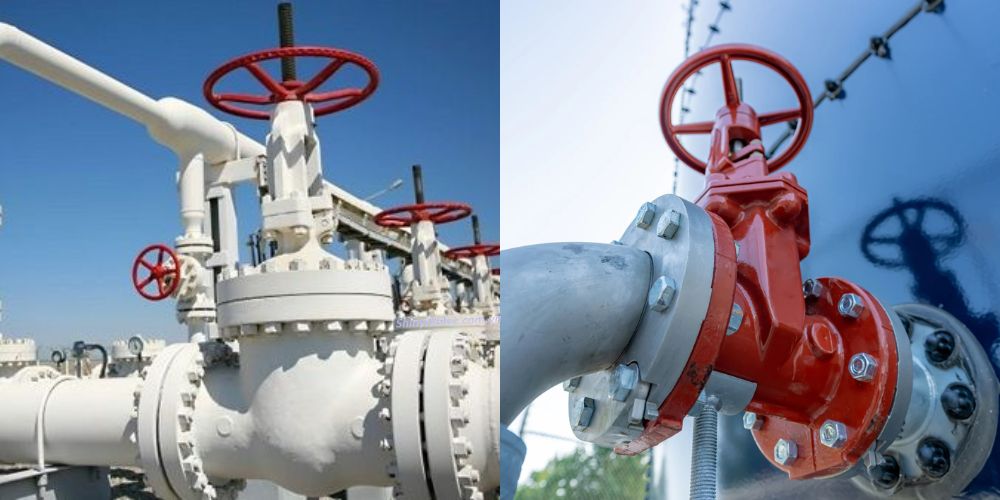 van cổng mặt bích