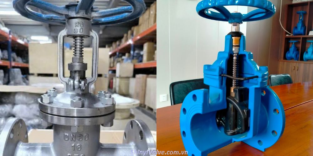 van cổng ty nổi và ty chìm