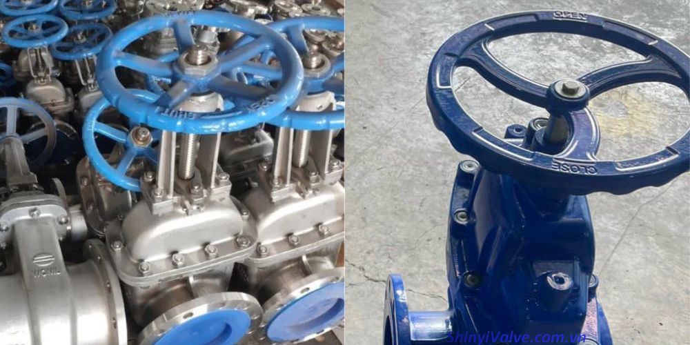 van cổng ty nổi và ty chìm