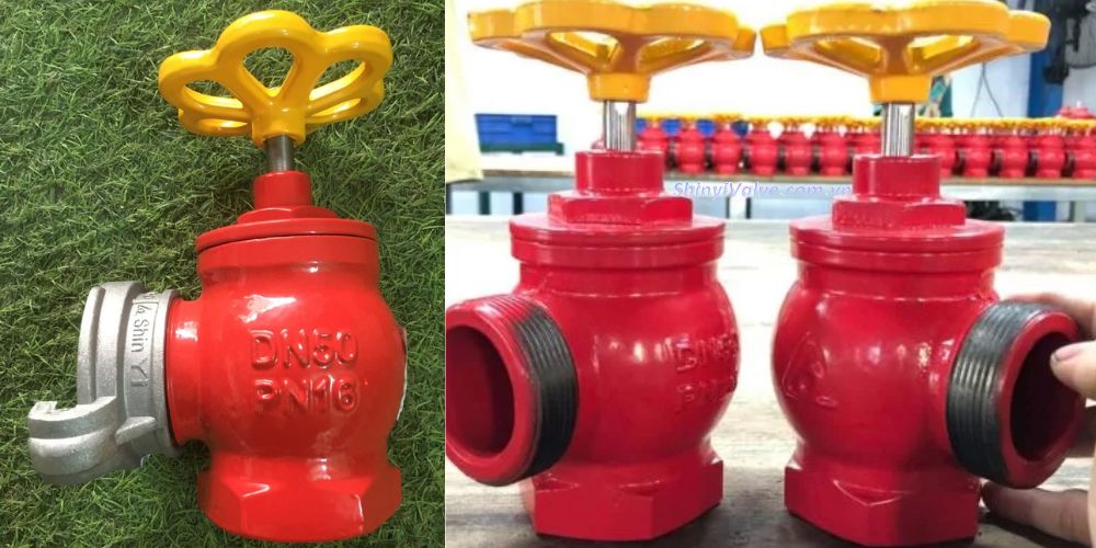 van góc pccc gang shinyi