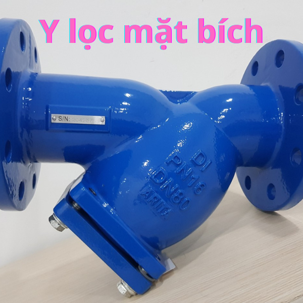 y lọc mặt bích