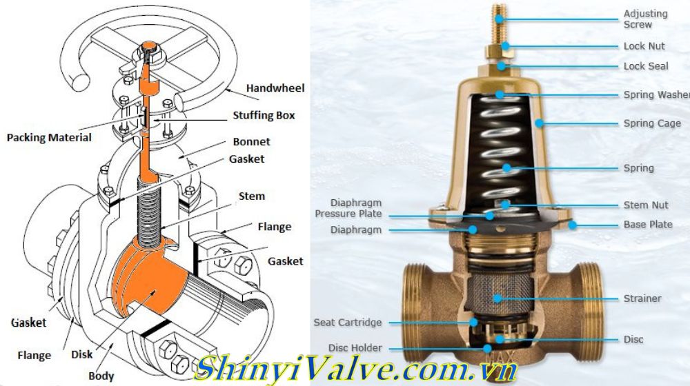 Chi tiết cấu tạo valve
