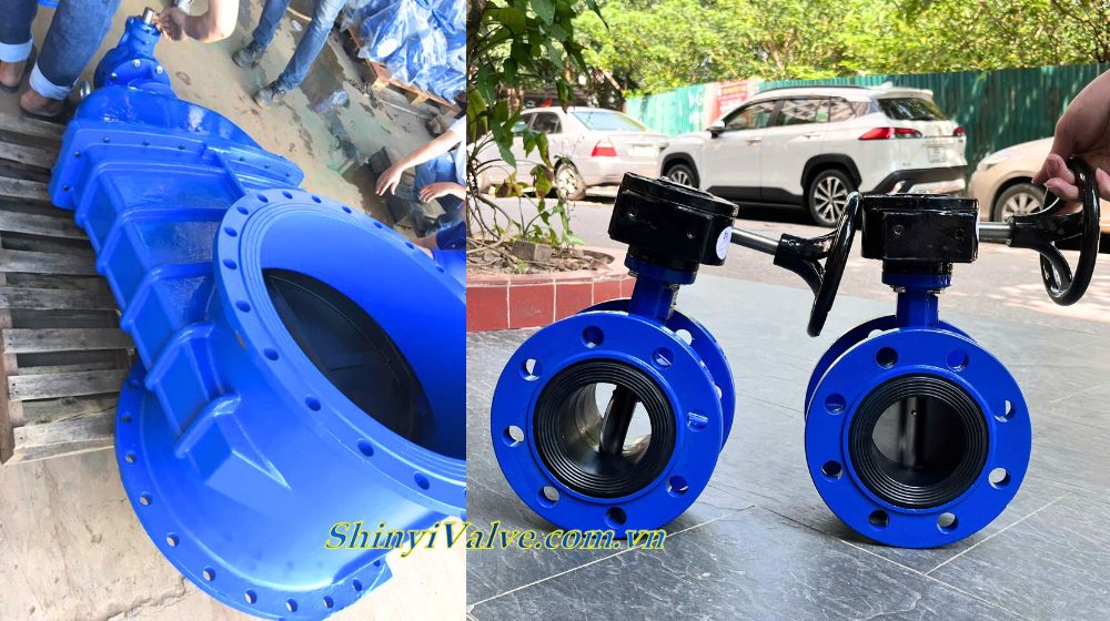 kiểu van nước và đầu nối