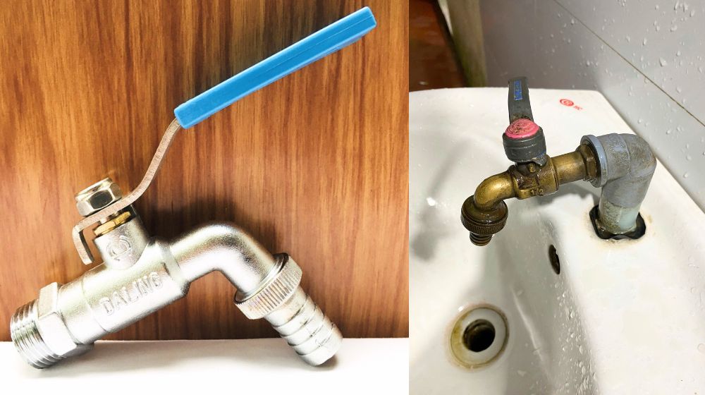 vật liệu vòi nước