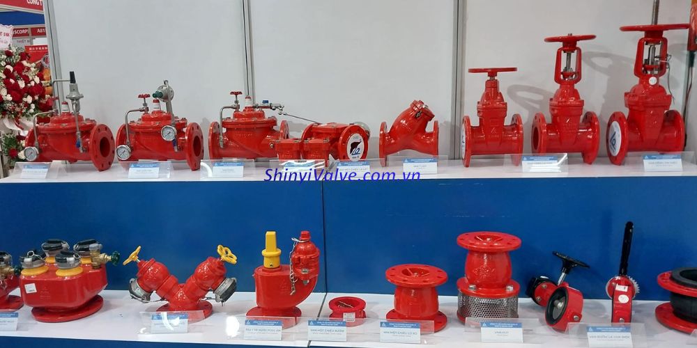 trưng bày van cổng tín hiệu điện ShinYI