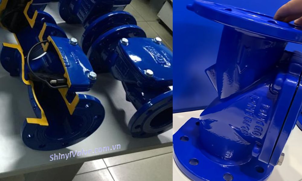 cấu tạo van 1 chiều lá lật dn100