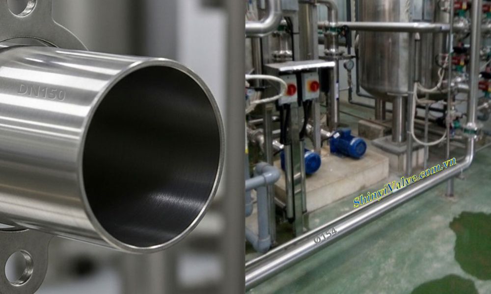 dn150 là phi bao nhiêu inox vi sinh
