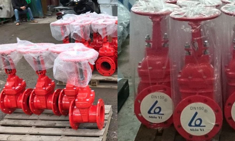 kho van cổng shinyi GRHX DN150