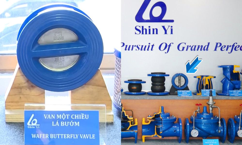 mua van 1 chiều cánh bướm dn100