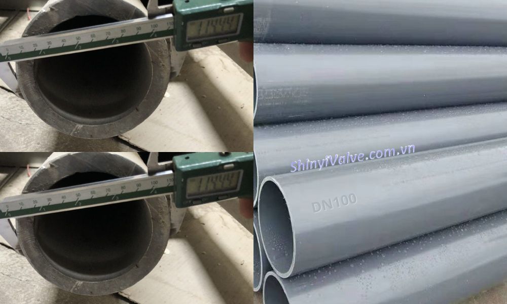 ống dn100 là phi bao nhiêu