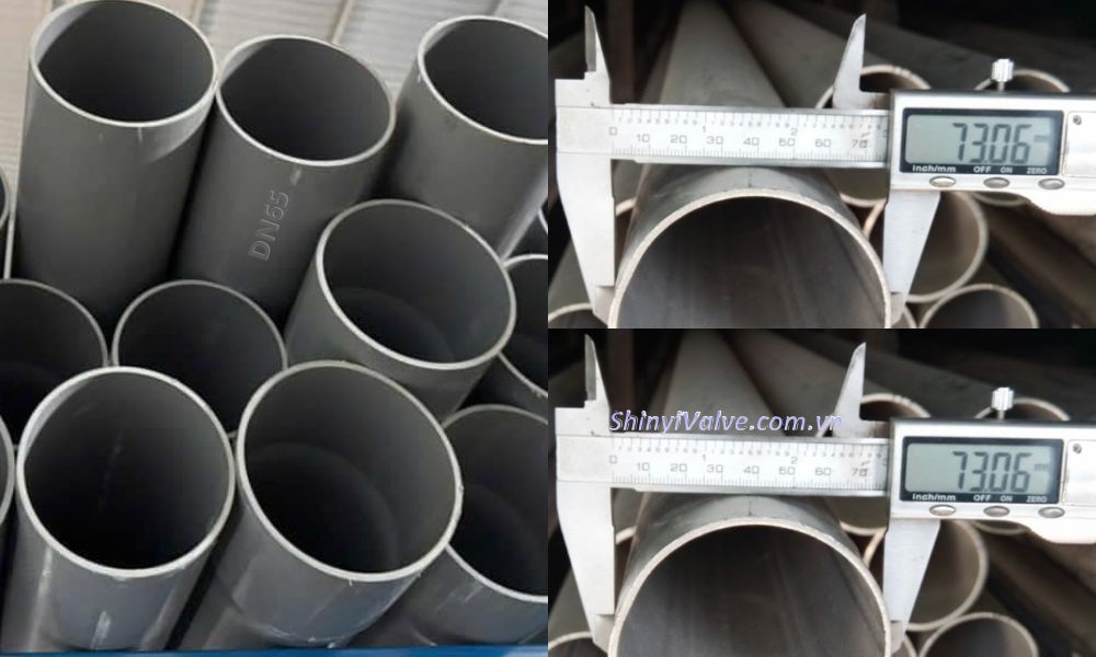 ống dn65 là phi bao nhiêu