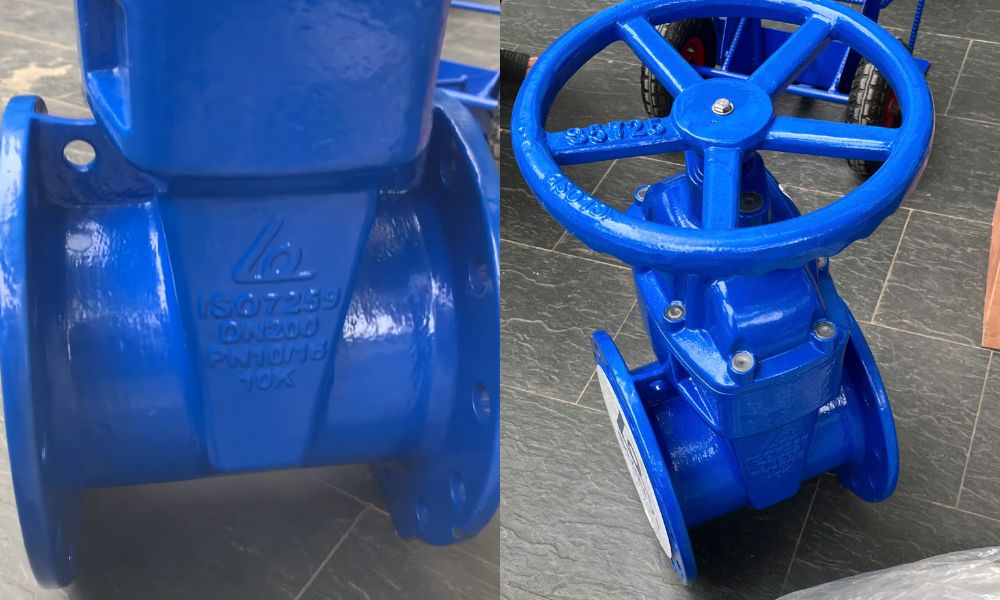 thông tin in thân van cổng shinyi GVHX DN200