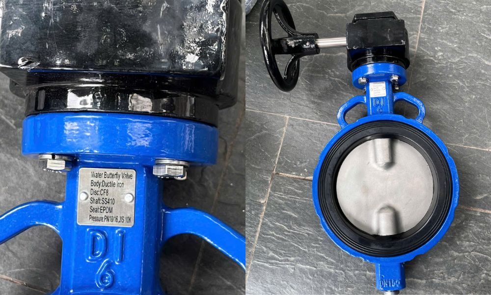 thông tin thân van bướm shinyi WBGS DN150