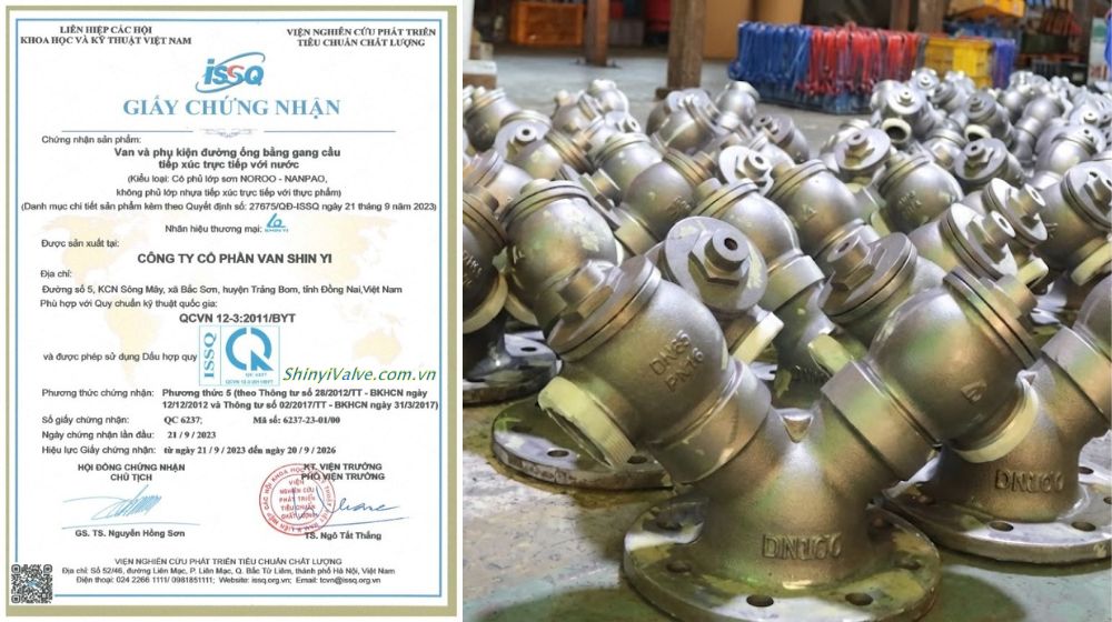 tiêu chuẩn van shinyi là gì