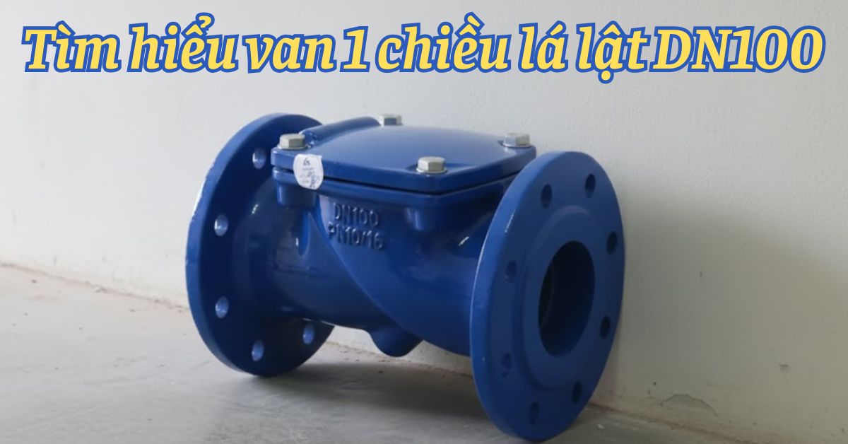 tìm hiểu van 1 chiều lá lật dn100