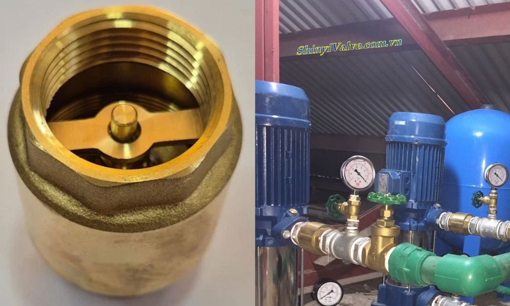 ưu điểm van 1 chiều lò xo đồng