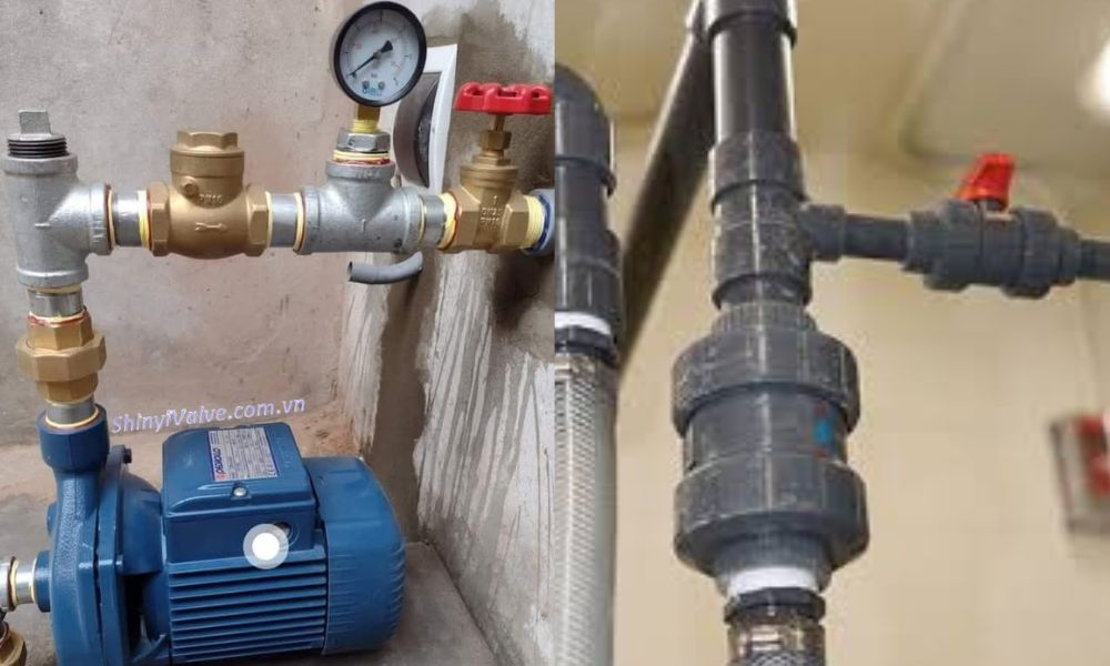 van 1 chiều 34 với cỡ ống