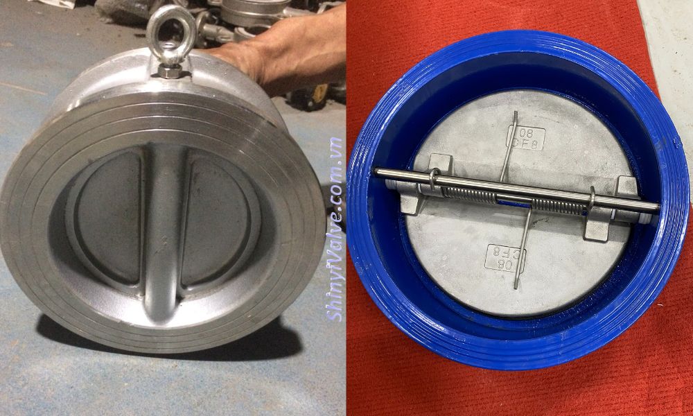 van 1 chiều dn200 cánh bướm