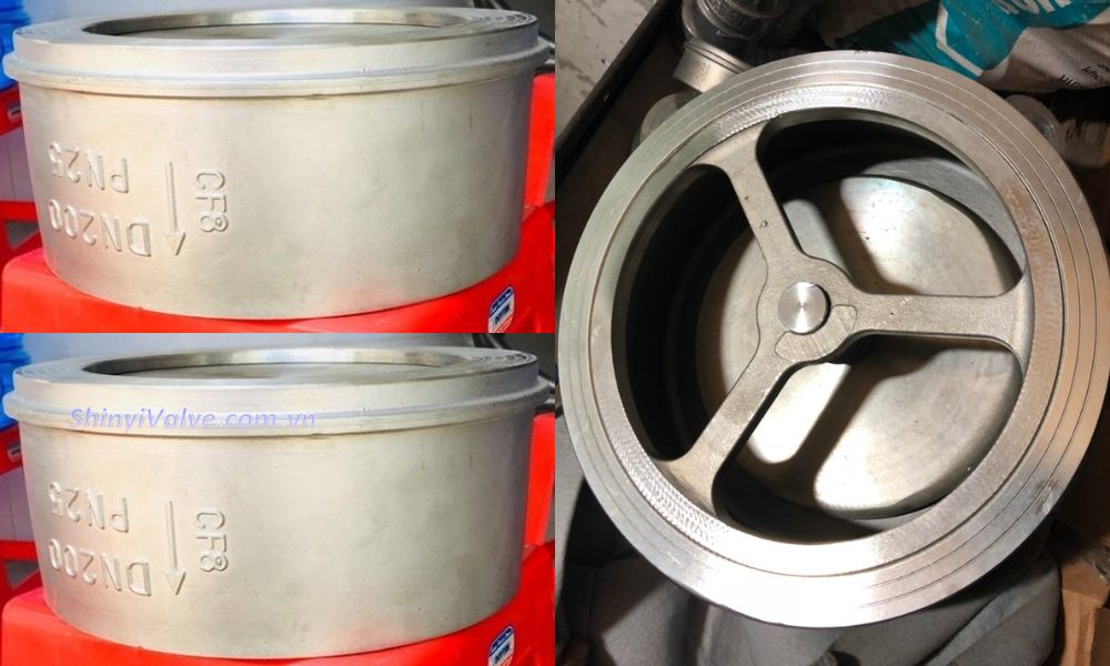 van 1 chiều dn200 dạng cối