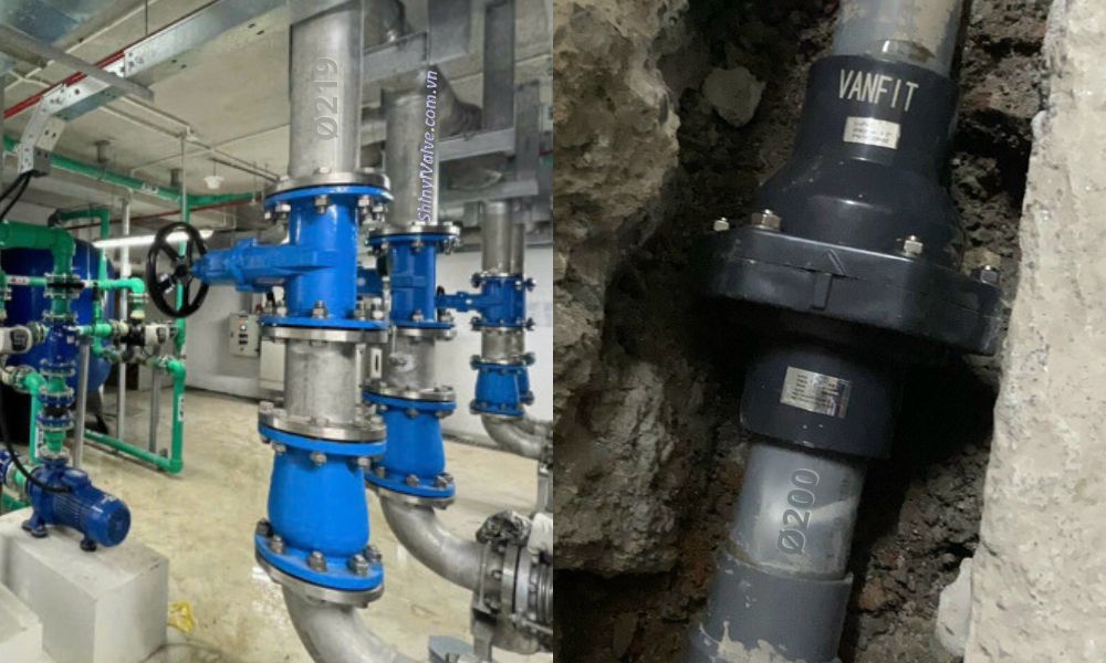 van 1 chiều dn200 và d200