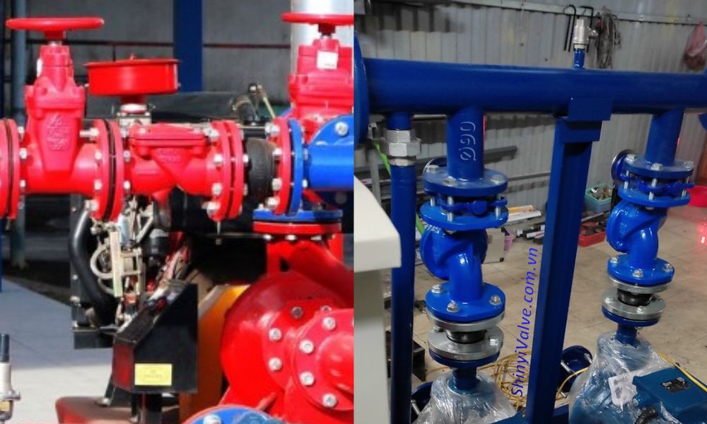 van 1 chiều lá lật dn80 và kích thước ống