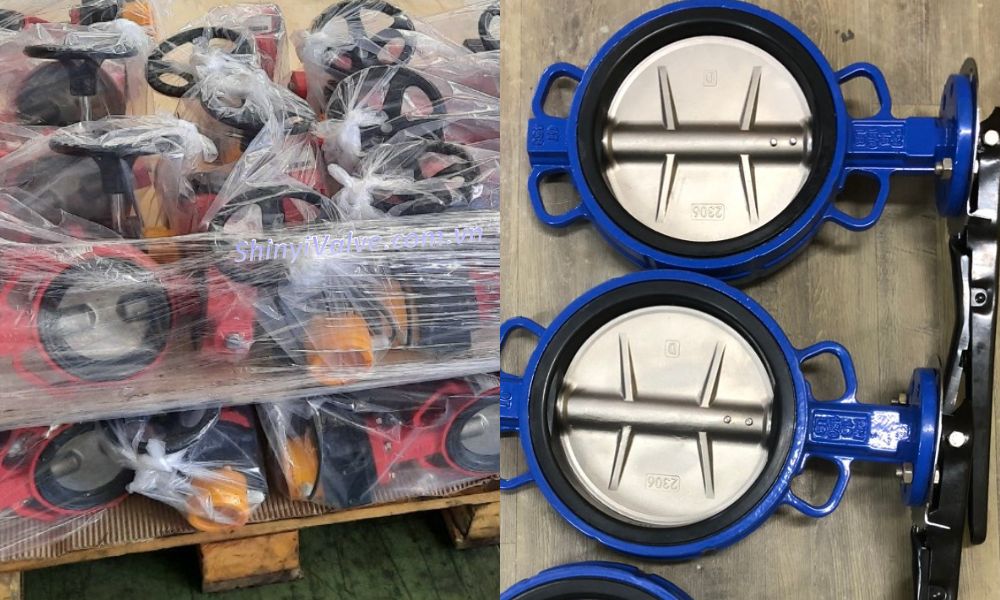 van bướm dn250 thủ công gang