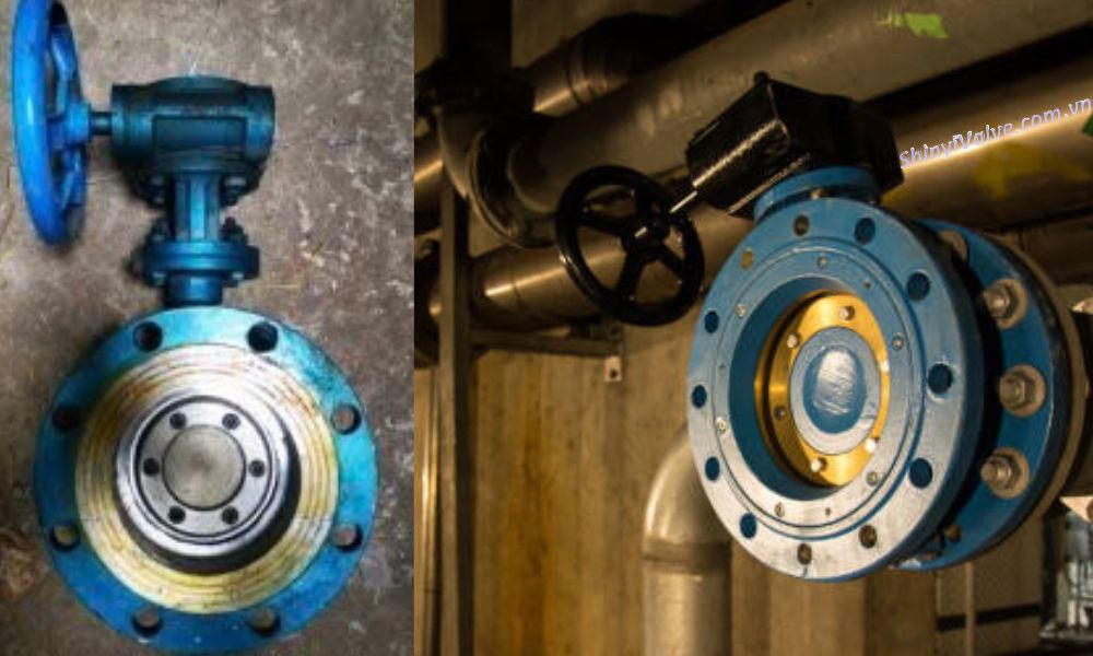 van bướm dn250 thủ công thép