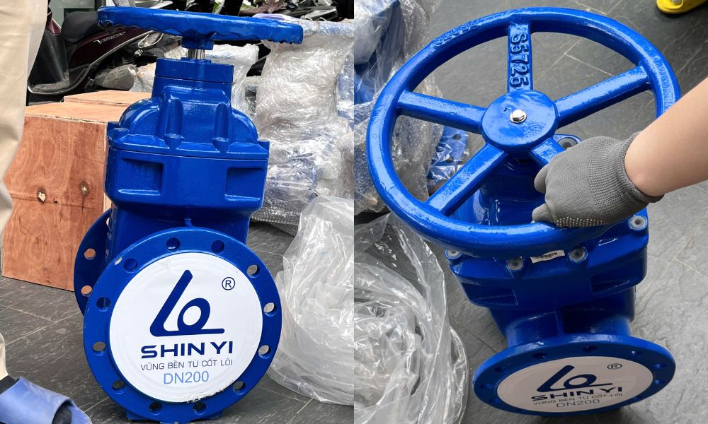 van cổng shinyi GVHX DN200