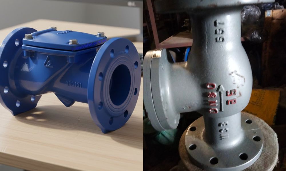 vật liệu tạo van 1 chiều lá lật dn80