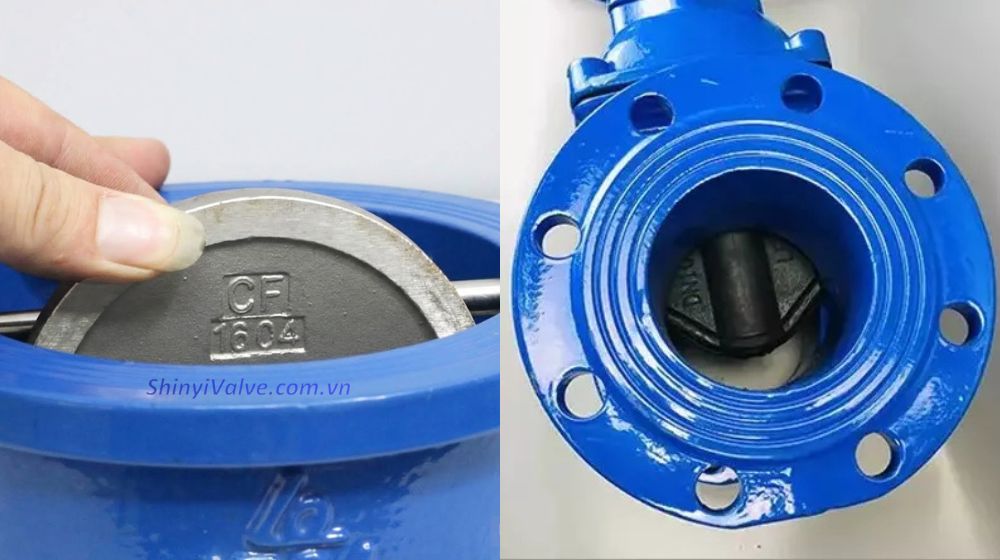 vật liệu van shinyi phần đĩa