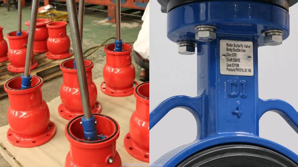 vật liệu van shinyi phần thân