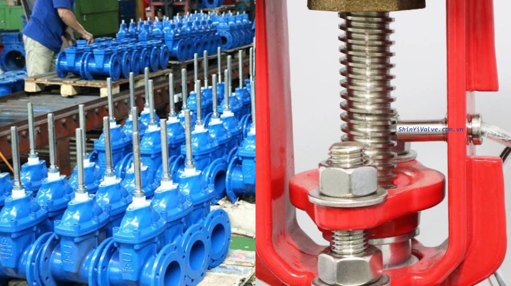 vật liệu van shinyi phần trục